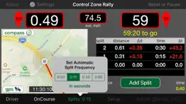 control zone rally iphone screenshot 1