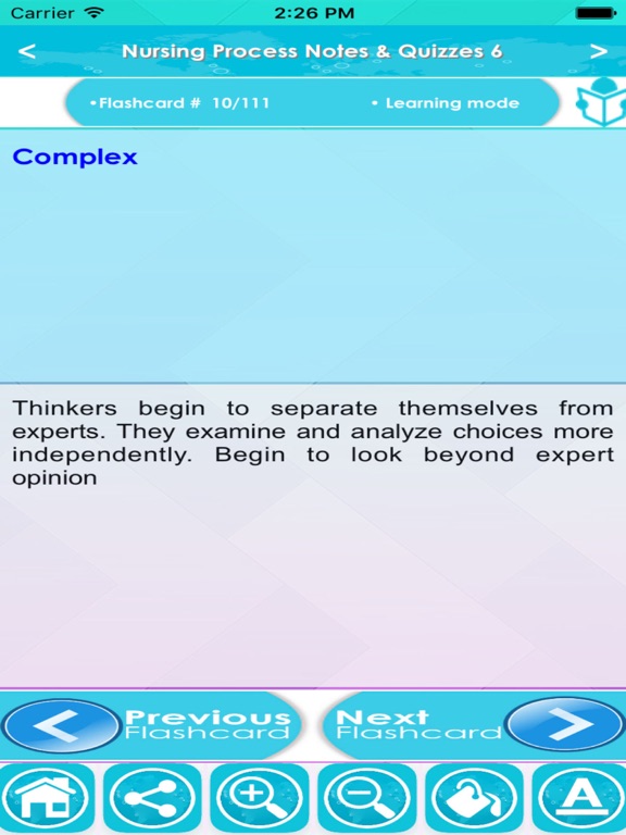 Screenshot #5 pour Nursing Process Exam Prep: Q&A