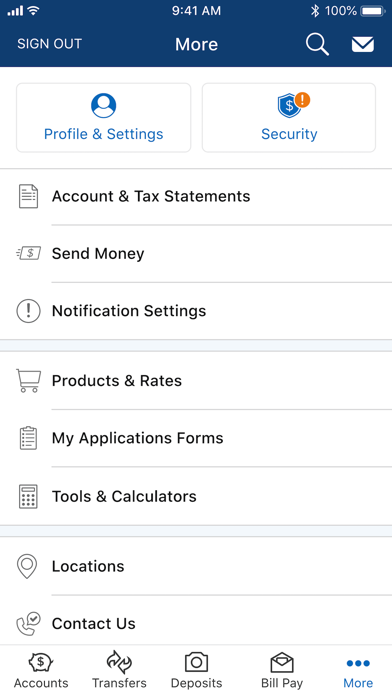 Navy Federal Credit Union Screenshot