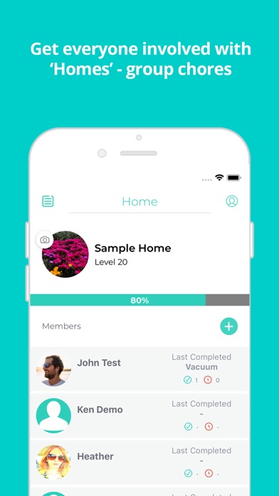 Devoir - Simple Chore Manager iPhone screenshot 6 - Productivity app