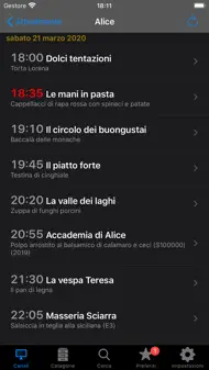 Italian TV Schedule iphone resimleri 2