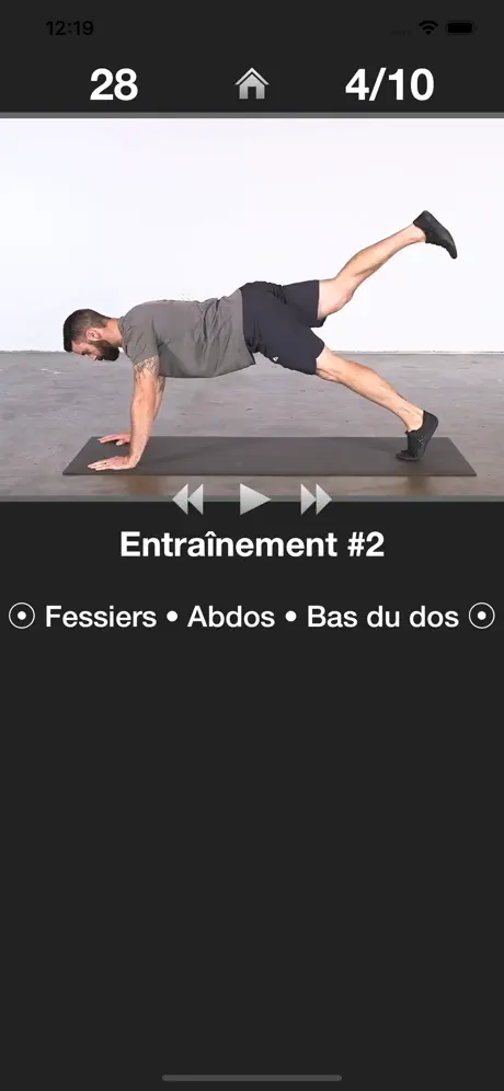 Exercices Quotidien Fessiers*