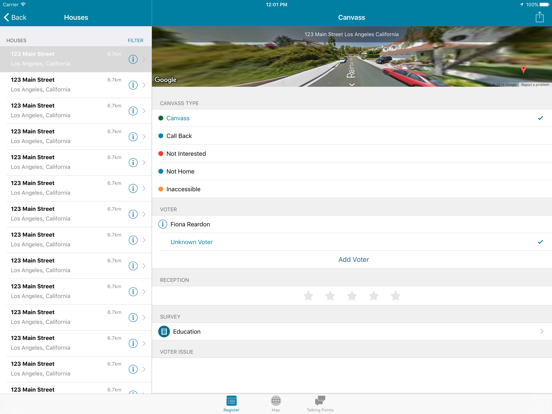 Screenshot #5 pour Ecanvasser
