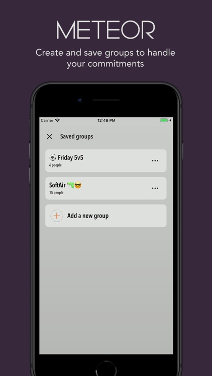 METEOR: Team Generator screenshot-4