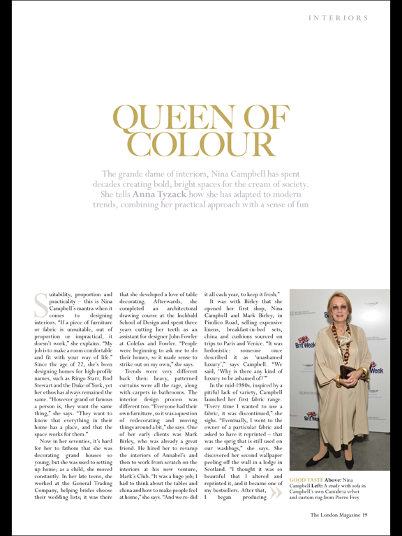 London Magazine iPad screenshot 4 - News app