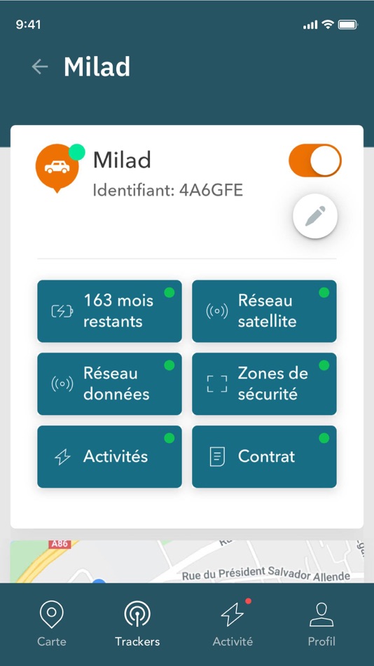 #1. TRAKmy (iOS) 由: La Bonne Agence
