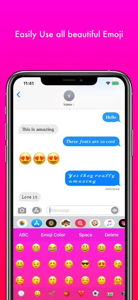 Fonts Keyboard with Themes