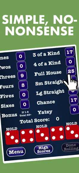 Game screenshot Stress Free Yatzy Classic Dice mod apk