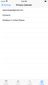 WatchCal for Google Calendar screenshot