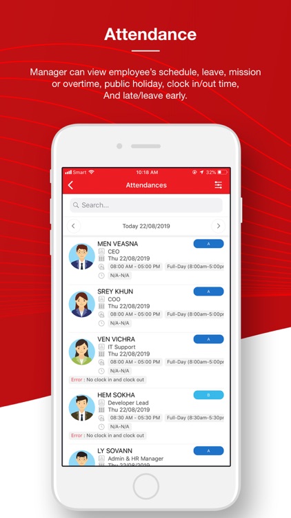 Corarl HR Application screenshot-6