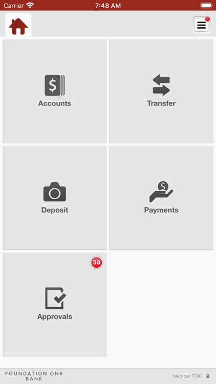 Foundation One Bank Business