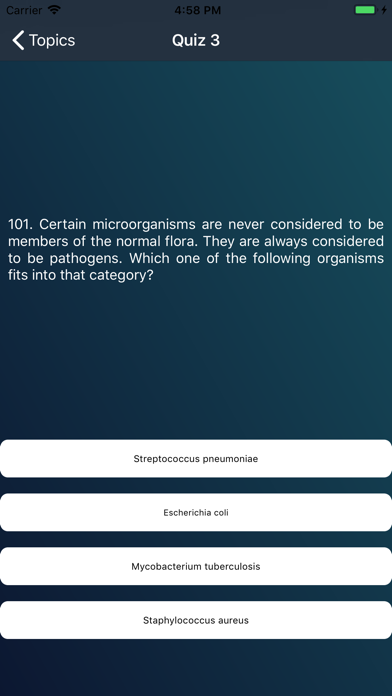 Microbiology Quiz Mcqs screenshot 3