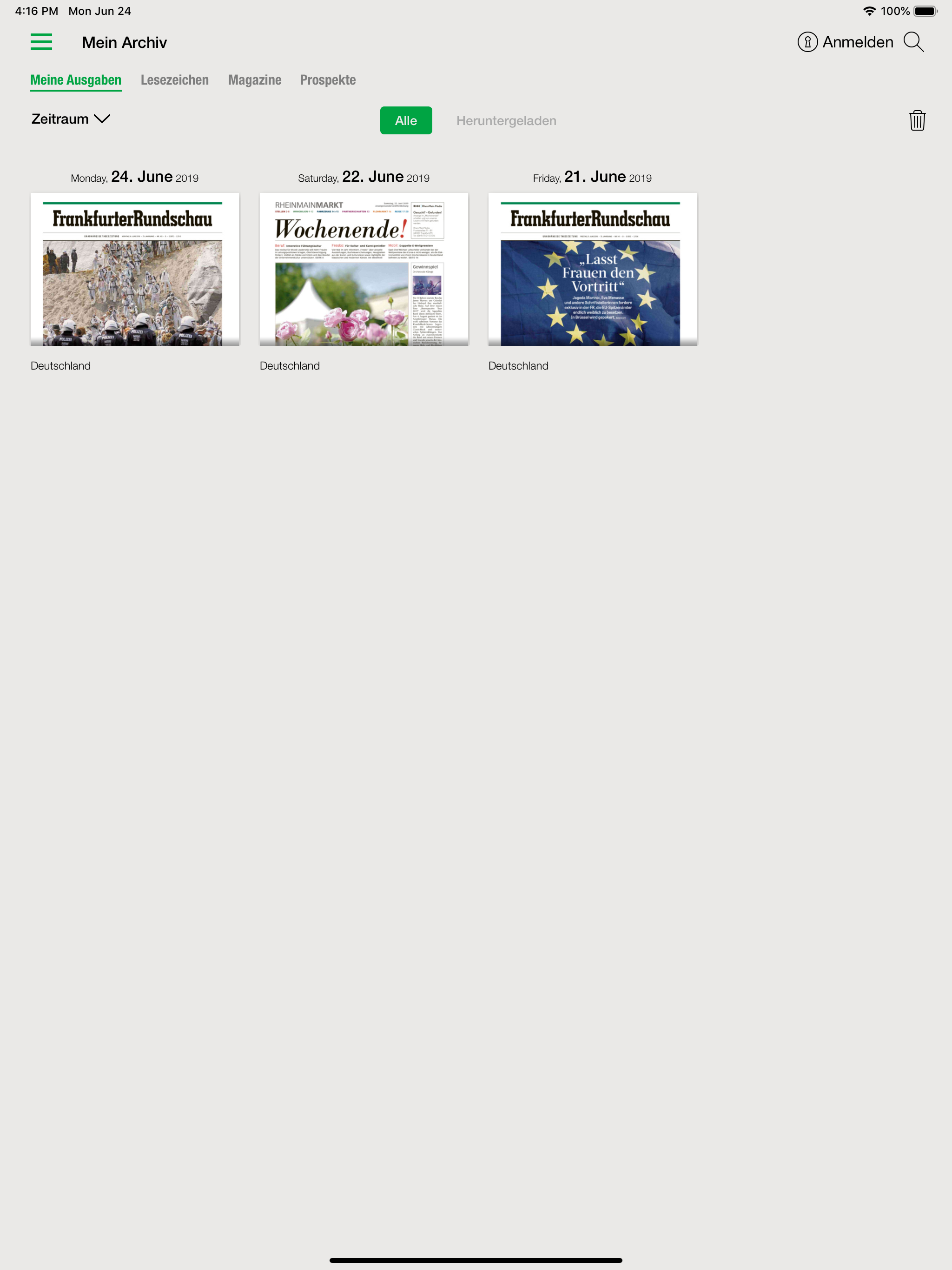FR Digitale Zeitung screenshot 7