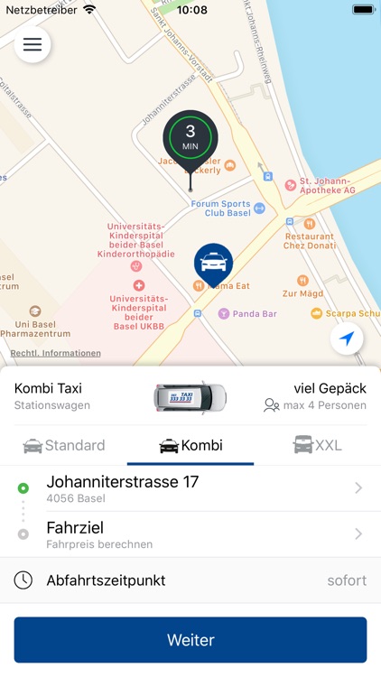 33er Taxi AG, Basel screenshot-3