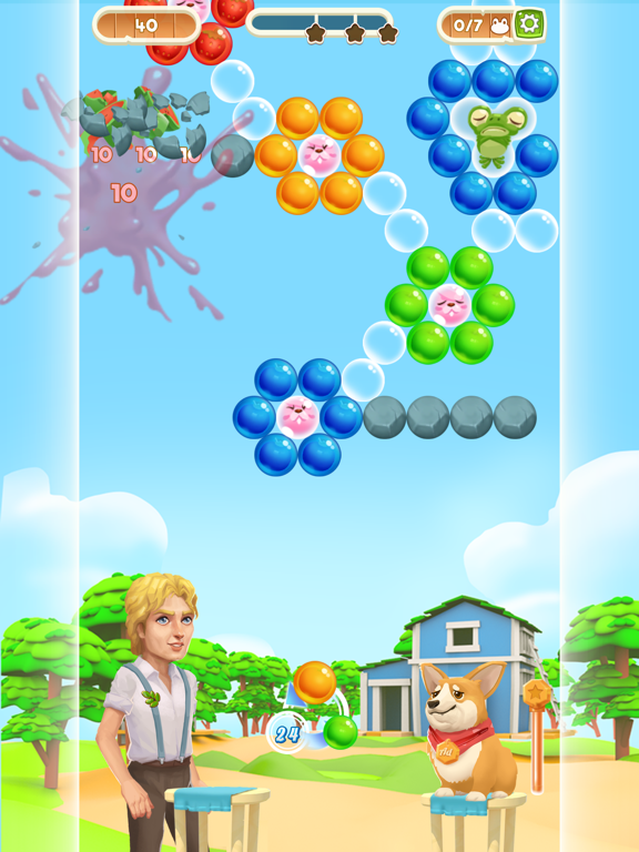 Screenshot #5 pour Bubble Shooter Magic Farm
