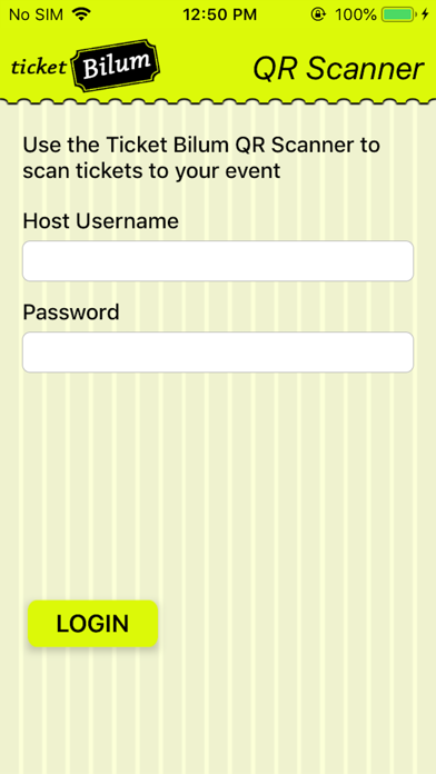 TicketBilum-QRScanner Screenshot