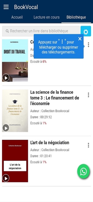 BOOKVOCAL, Vos livres et cours(圖4)-速報App