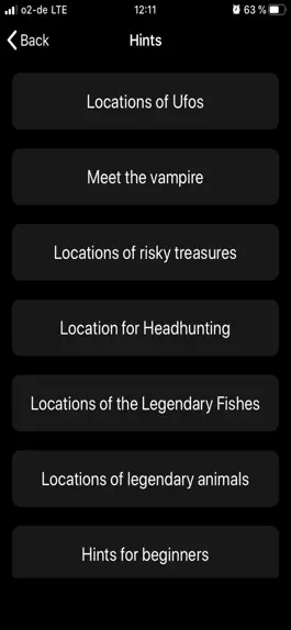 Game screenshot Unofficial RDR2 Cheats apk