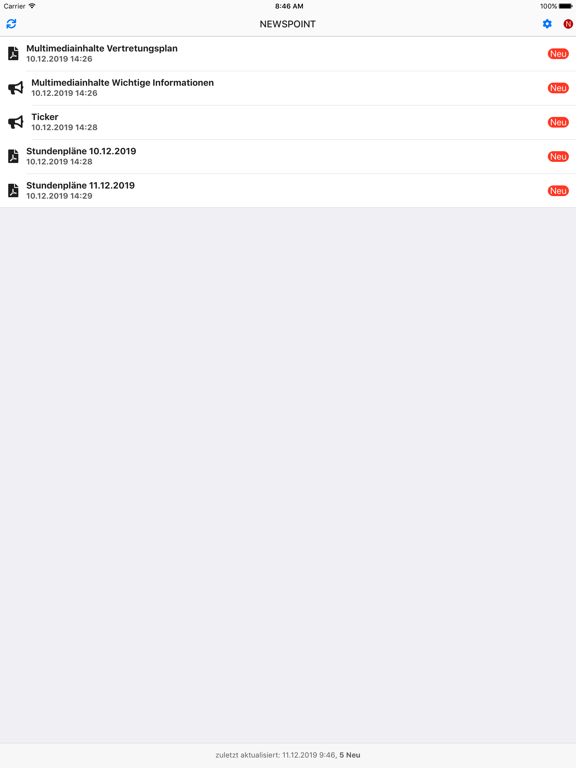 Screenshot #4 pour NewsPoint mobile