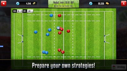 Rugby Sevens Manager Screenshot