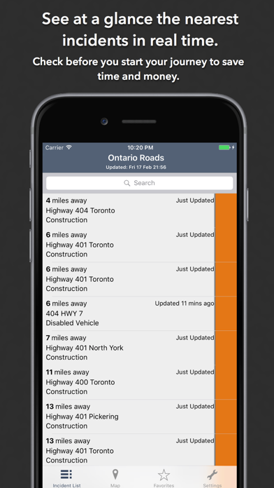 Screenshot #3 pour Ontario Roads