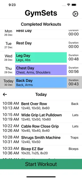 Game screenshot GymSets mod apk