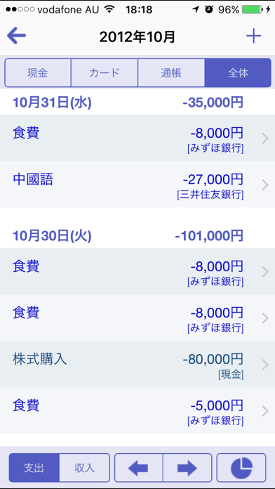ゴールド家計簿 Proのスクリーンショット - 5