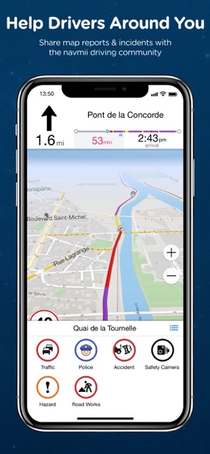 Navmii GPS 土耳其: 離線導航與交通流量(圖3)-速報App