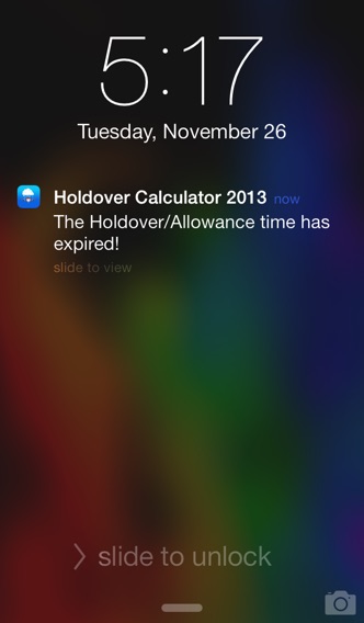 Holdover Calculatorのおすすめ画像5