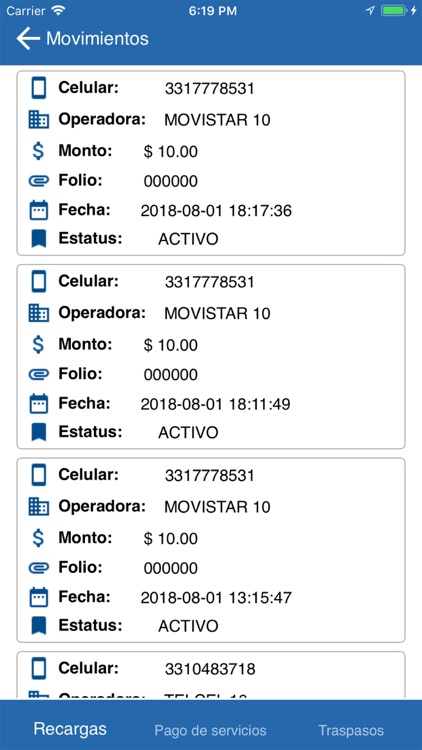RecargoCel screenshot-3