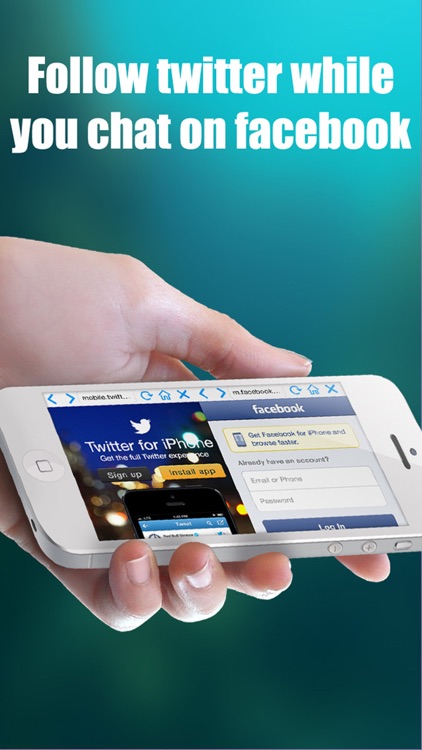 Double browser Pro 2 in 1