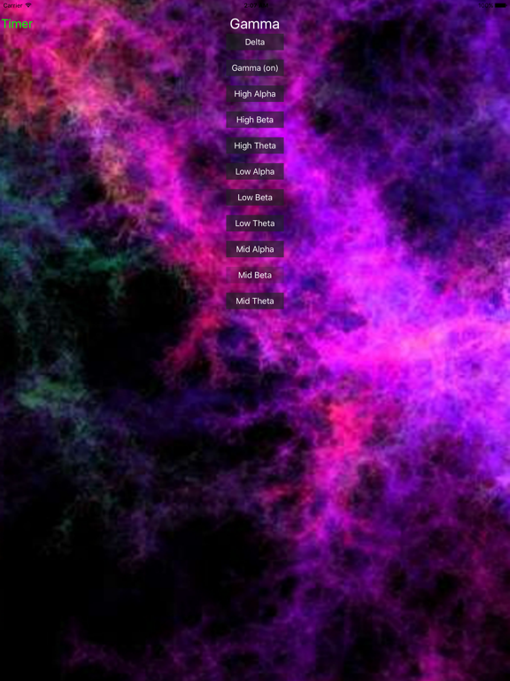 Binaural Sound Central iPad screenshot 2 - Music app