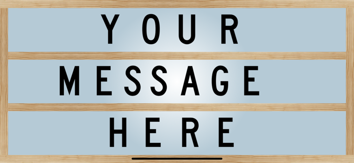 Light up letter box screenshot 1