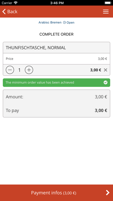 App screenshot