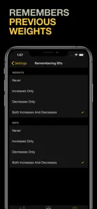 Strongr: Weight Training Log screenshot #9 for iPhone