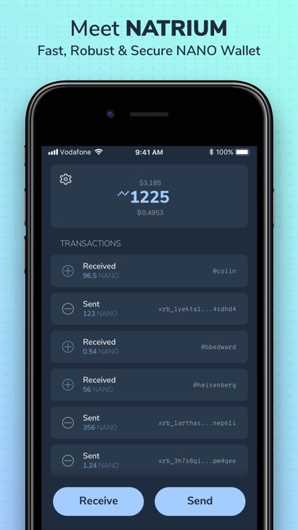 Natrium - NANO Wallet