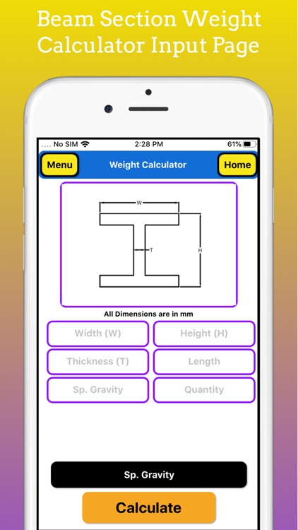 Fabrication Weight Calculator screenshot-4