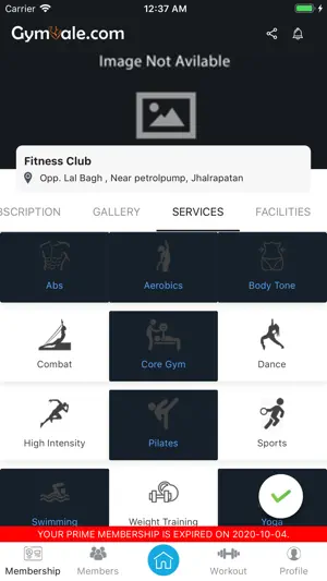 GymVale for Gym owner & member screenshot 2