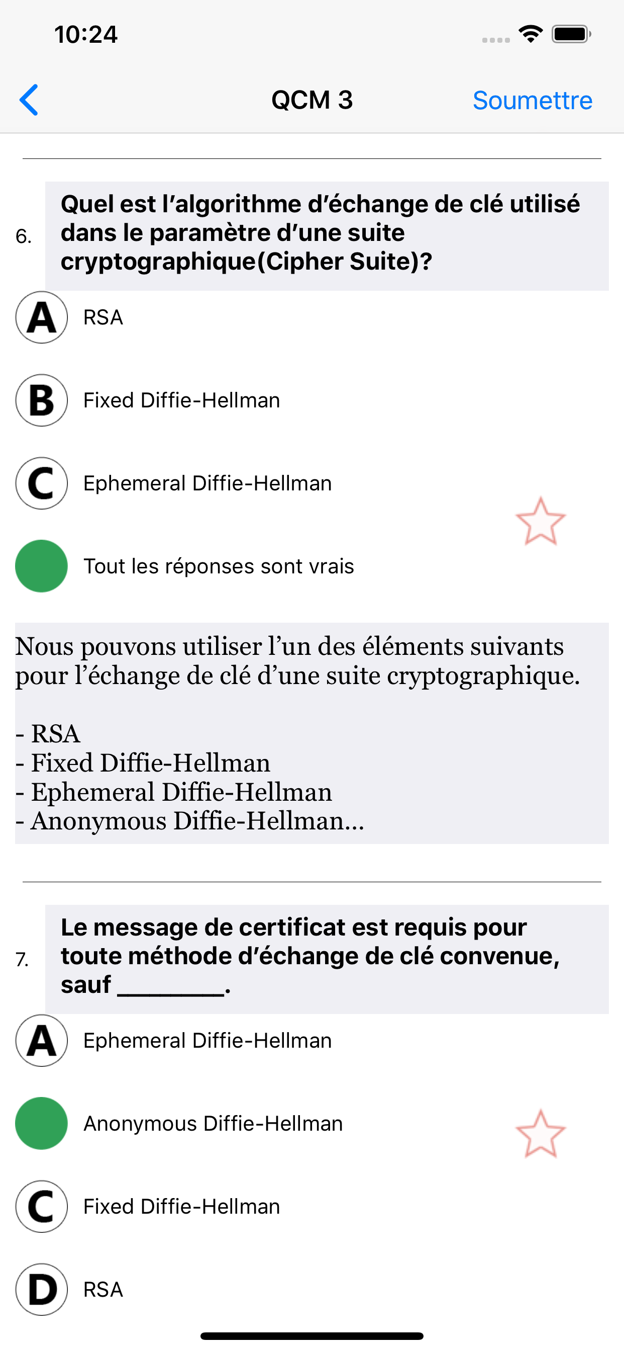 QCM Langage Informatique