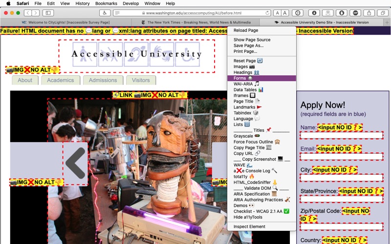 a11ytools - web accessibility problems & solutions and troubleshooting guide - 1