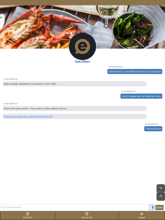Screenshot #4 pour Edward™, Your Virtual Host