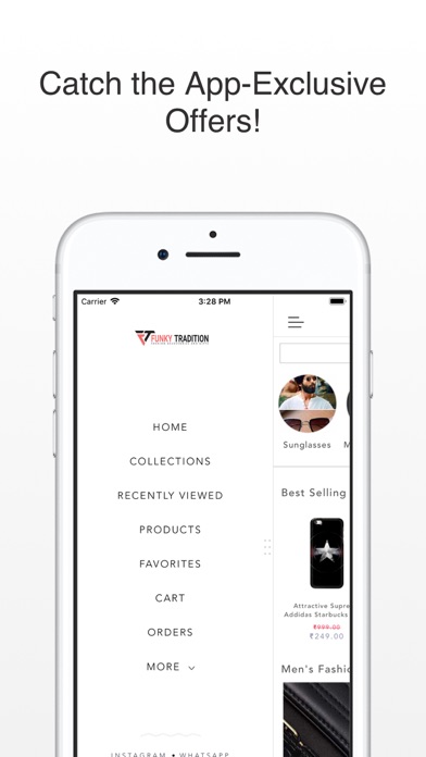 FunkyTradition App Screenshot