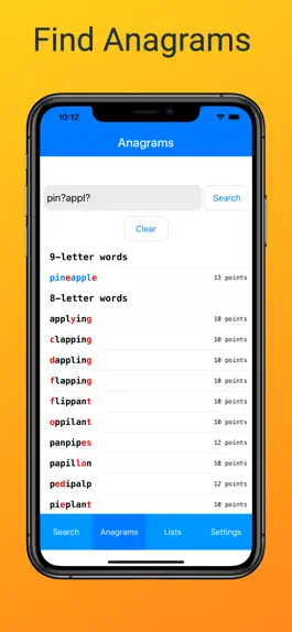 Game screenshot Word Checker (for Scrabble) apk