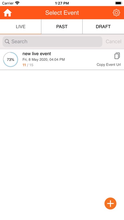 Come Thru Event Organizer