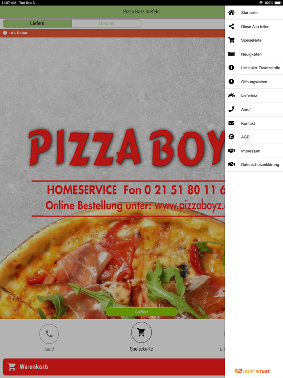 Screenshot #5 pour Krefeld Pizza Boyz