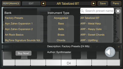 Screenshot #2 pour SynthMaster Player