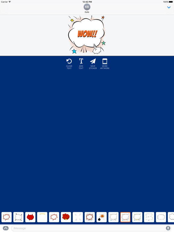 Screenshot #5 pour Speech bubbles