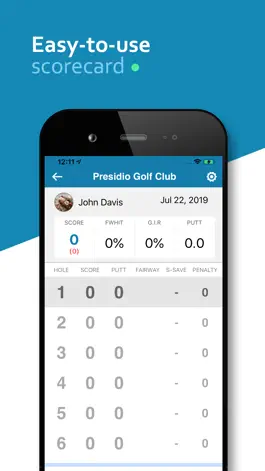 Game screenshot UGolf gps rangefinder apk