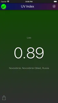 UV Index - App iphone bilder 0