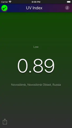 UV Index - App iPhone-skjermbilde 1